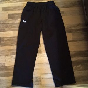 Under armour black sweatpants L